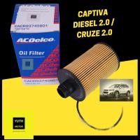 ราคา ACDelco กรองน้ำมันเครื่องแท้ Chevrolet Captiva ดีเซล 2.0 / Cruze ดีเซล 2.0 / 93745801 / 19315212 (8368489670)