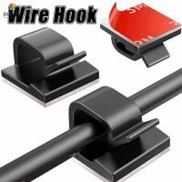 ราคา 10/30/50PCS Cable Organizer คลิปลวด Winder ผู้ถือหูฟังเมาส์คลิป Protector USB Management Manager (40903922787)