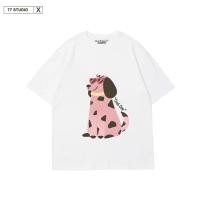 ราคา COD（พร้อมส่งจากกทม มาถึงใน 2วัน）เสื้อยืดoversize ลายการ์ตูน cotton t shirt Cool dogเสื้อเชิ้ตผู้หญิง (28960790516)