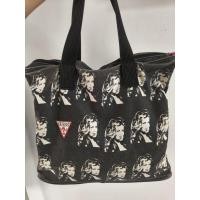 ราคา กระเป๋าผ้าสะพายไหล่แบรนด์ GUESS งานผ้ายีนส์ งานฟอกสี (43758186544)