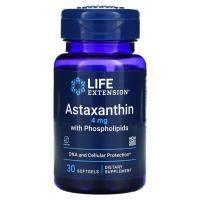 ราคา Life Extension, Astaxanthin with Phospholipids, 4 mg, 30 Softgels (22580340955)