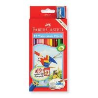 ราคา ลดล้างสต๊อก! สีไม้ระบายน้ำ FABER - CASTELL 12 สี (2529794870)