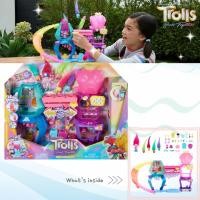 ราคา DreamWorks Trolls Band Together Mount Rageous Playset with Queen Poppy Small Doll & 25+ Accessories (29689838161)