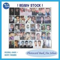 ราคา READY Photocard EXO PC Sehun Baekhyun Xiumin อัลบั้ม SC WAL 1BV Lotto Growl Mama Power CBX Hey Mama DFTF Love Shot Overdose Kokop City Light Candy Tempo Love Me Right LMR ID Card SFY (44355717669)