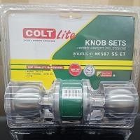 ราคา ลูกบิดประตู #k587 SS ET ห้องทั่วไป COLT (26950987093)