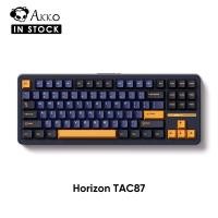 ราคา Akko Horizon TAC87 TKL Mechanical Keyboard พร้อม RGB, Hot-Swappable, PBT Dye-Sub ปุ่มกดโปรไฟล์เชอร์รี่ (40907747099)