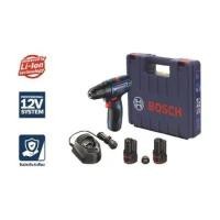 ราคา ชุดสว่านไขควงไฟฟ้าไร้สาย น้ำเงิน Bosch GSR 120-LI (25335219312)