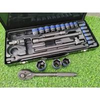 ราคา DEKE ชุดประแจบล๊อก 24PCS 1/2 DR SOCKET SET 24 ชิ้น ขนาด 1/2 (4หุน) สีดำ แท้100% ส่งไว (25477917783)