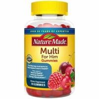 ราคา พร้อมส่ง Nature Made Multi for him gummies Men Vitamin multivitamin US FDA USA Vitamin วิตามินรวม ผู้ชาย immune health (19543782972)