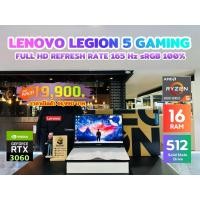 ราคา Lenovo Legion 5 15AC6H AMD Ryzen 5 5600H RTX 3060 6GB Ram 16GB SSD 512GB สภาพสวย ครบกล่อง (45851176207)