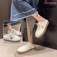 ราคา รองเท้าผ้าใบผู้หญิงเปิดส้น ใส่สบาย เท้ากว้าง ใส่ได้ทุกวัน (53306997855)