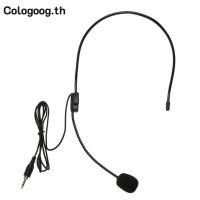 ราคา [colog-th] ชุดหูฟังน้ําหนักเบาแบบพกพาขนาดเล็ก 3.5 มม. ไมโครโฟนคอนเดนเซอร์แจ็คเกลียว (56857367622)