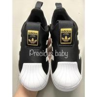 ราคา มือสอง ของแท้ adidas superstar 360i สีดำแถบขาว ไซส์ 18 cm (13809922005)