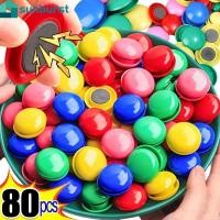 ราคา 30/50/80ชิ้นมินิที่มีสีสันรอบตู้เย็นสติ๊กเกอร์-มัลติฟังก์ชั่ตู้เย็นสติ๊กเกอร์-ปุ่มไวท์บอร์ดสติกเกอร์-สําหรับโฮมออฟฟิศโรงเรียน-อุปกรณ์ตกแต (29202913301)
