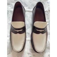 ราคา รองเท้าหนังผู้ชาย VIERA BY RAGAZZE มือสอง สีน้ำตาล-ขาว (22785316941)