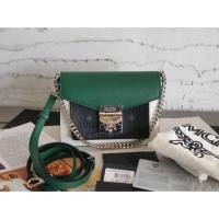 ราคา MCM Patricia Visetos Leather Block Mini Crossbody Bag (4232485096)
