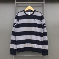 ราคา Adidas Stripe Crewneck ของแท้มือสอง (26264379811)