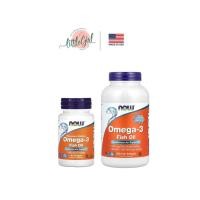 ราคา (พร้อมส่ง) น้ำมันปลา Now Foods Omega-3 Fish Oil 1000mg 30,200 Softgels (42323975365)