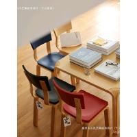 ราคา สียุคกลาง Qus Niche Hot Birch โมเดิร์น Simple พนักพิงเก้าอี้เก้าอี้รับประทานอาหาร Nordic เก้าอี้รับประทานอาหารขี้ผึ้งโค้งยุคกลางไม้ไม้ไม้ 1MRE (48207167179)