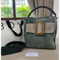 ราคา Used Boyy devon suede 25 เขียวเหนี่ยวทรัพย์ (23443827716)