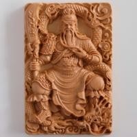 ราคา เทพเจ้ากวนอู แกะสลักจากไม้ตะเคียนหิน ขนาด 3x4.5 , 5x7.5 ซม. หนา 1 ซม. (20791580720)