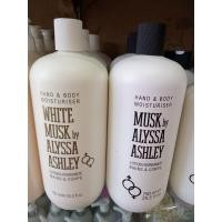 ราคา โลชั่นWhite Musk hand & body Moisturiser by Alyssa Ashley 750ml (13626213358)