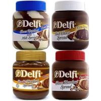 ราคา Delfi choco hazelnut spread 350g. จากเยอรมัน ช็อกโกแลตฮาเซลนัทสเปรด (18194944621)