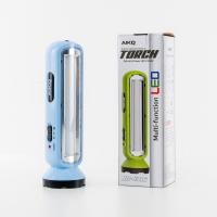 ราคา AIKO รุ่น KN-4316 สีฟ้า ไฟฉาย LED พร้อมโคมไฟ แบบชาร์จไฟ (16176740990)