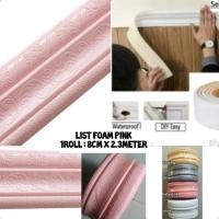 ราคา HS - WALLSTICKER 3D FOAM LIST BORDER LIST UK WALLPAPER FOAM. กันน้ํา 2.3METER X 8CM (4681124494)