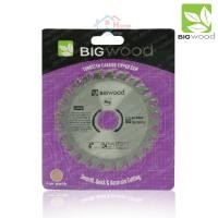 ราคา BIGWOOD ใบเลื่อยวงเดือนตัดไม้ 4นิ้ว 24ฟัน ใบเลื่อยตัดไม้คุณภาพสูง ของแท้!! (4617776297)