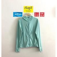 ราคา รุ่นนี้ชนช็อปขายดีมาก เสื้อคลุมฮู้ด Airism แบรนด์ Uniqlo รุ่น UV Cut (41479281731)