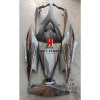 ราคา ชุดสี เฟรมYamaha Mio MX115 รุ่นไฟหน้า 2 ตา ยามาฮ่ามีโอ มีโอ 2 ตา ปี 2009-2010 จำนวน 5 ชิ้น สีเทาควัน (3762924391)