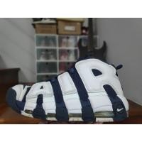ราคา Nike Air Uptempo Pippen Olympic White Navy Blue มือสองของแท้ 100% Size 9US 8UK 42.5/27 (4984058022)
