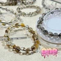 ราคา ธรรมชาติ Herkimer เฮอร์คิเมอร์ไดม่อน Herkimer Diamond คริสตัลแท้ธรรมชาติ กำไลหิน หินนำโชคลบพลังงานลบ (29370025894)