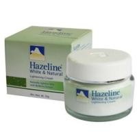 ราคา Hazeline Snow White & Natural Lightening Cream เฮสลีนสโนว์ ตราภูเขา ไวท์ เนเชอรัล ครีมบำรุงผิวขาว 50g. (6519554499)
