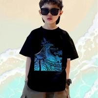 ราคา Moana Group Panel kid Shirt เสื้อยืด ความสะดวกสบายในการสวมใส่ นุ่มและสบาย Suitable for both girls and boys (41614477349)