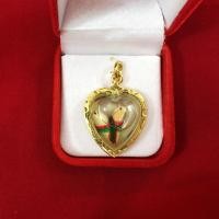 ราคา จี้สาลิกา จี้ร่ำรวย จี้เรียกทรัพย์ ขนาด 2.5 x 3.5 cm ทองไมครอน ทองหุ้ม ทองชุบ ทองปลอม ฟรีถุงกำมะหยี่ (10113429436)