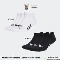 ราคา Adidas ถุงเท้า 3 คู่ Performance Cushioned Low Socks HT3449 IC9518 - แท้/ป้ายไทย (43256991753)