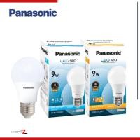 ราคา PANASONIC หลอดไฟ LED Bulb NEO 9 วัตต์ 9w ขั้ว E27 แสง COOL DAYLIGHT (สีขาว) WARM WHITE (สีเหลือง) (23482742781)
