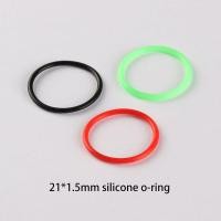 ราคา 21*1.5 มม.สีดํา/สีเขียว/สีแดงซิลิโคนโอริงสําหรับ Convoy S2/S2 +/S3/S8/M1/M2/C8 ไฟฉาย (27080042496)