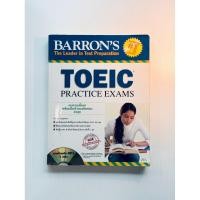 ราคา หนังสือ Barron’s Toeic Practice Exams แนวข้อสอบพร้อม CD ไม่มีขีดเขียน (25323084706)