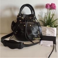 ราคา Balenciaga Mini Pom Pom Shoulder Bag (7379488894)