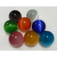 ราคา ลูกแก้วตาแมว 2.5 cm. หรือ 1 นิ้ว จำนวน 1 ลูก # cat eye glass balls ผสมสีในเนื้อแก้ว แช่น้ำ ตากแดด ไม่ลอก ใช้เสริมดวง (20744928992)