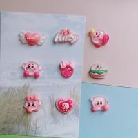 ราคา DIY เรซิ่นเครื่องประดับ Kirby ดาวโทรศัพท์กรณีกิ๊บผม Jibbitz Crocs เครื่องประดับรองเท้า (28406803488)