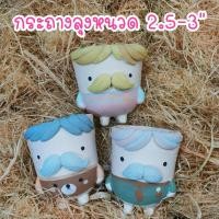 ราคา กระถาง​ลุง​หนว​ด​ 2.5-3", กระถางดินเผา (15509715776)