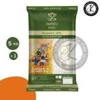 ราคา ดอกบัว ตงฮั้ว ข้าวหอมมะลิ 100% 5 กิโลกรัม 1 ถุง (ถุงเขียวเข้ม) (29942515712)