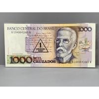 ราคา ธนบัตรรุ่นเก่าของประเทศบราซิล ชนิด1000cruzeiluo ปี1989 UNC (28289744397)