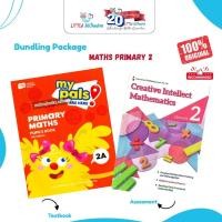 ราคา MATH PRIMARY BUNDLING PACKAGE 2: MY PALLS ARE HERE MATH PUPIS BOOK PRIMARY 2A + CREATIVE INTEL MATHEMATICS PRIMARY 2 (43408086681)