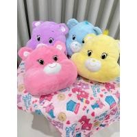 ราคา ผ้าห่มหมีแคร์แบร์ หมอน+ผ้าห่ม แคร์แบร์+สอดมือได้+ตุ๊กตา (12099194588)