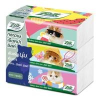 ราคา ซิลค์ กระดาษเช็ดหน้า 140 แผ่นคู่ รุ่นซอฟแพ็ค แพค3ชิ้น *ZK22123 (42672764120)